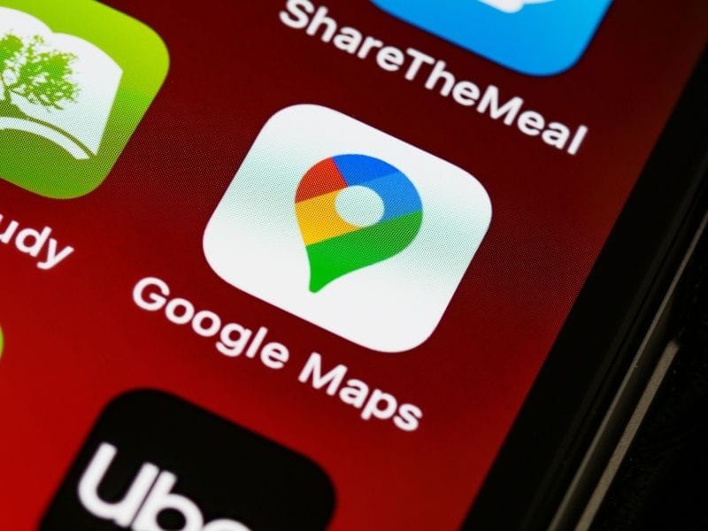 Google Maps app used by customers to find local businesses